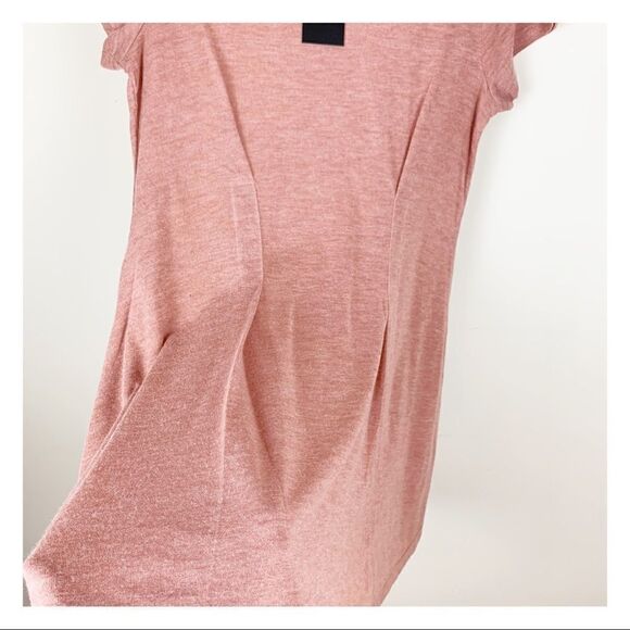 Very J Blush Short Sleeve Jersey Fit Flare Dress Medium NWT - Picture 3 of 10